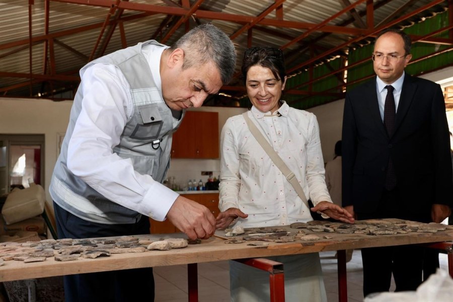 Yumuktepe Höyüğünde Arkeolojik Kazılar Sürüyor