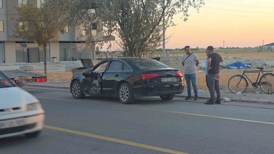 Aksaray’da Otomobil İle Motosiklet Çarpıştı: 1 Ağır Yaralı