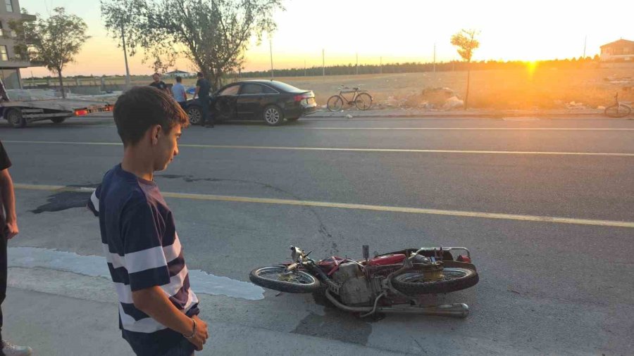 Aksaray’da Otomobil İle Motosiklet Çarpıştı: 1 Ağır Yaralı