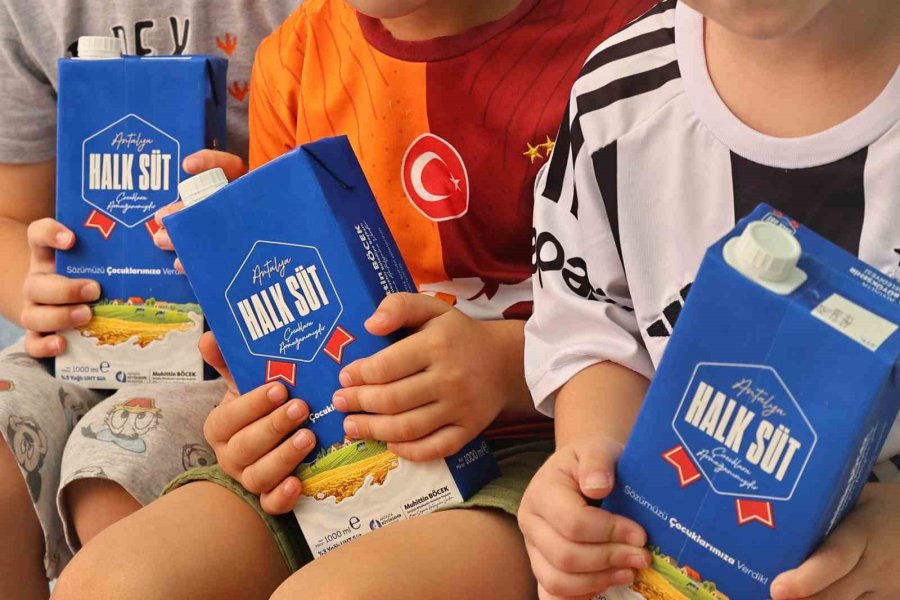 Halk Süt 2025 Yılında 10 Bin Çocuğa Ulaştırıldı