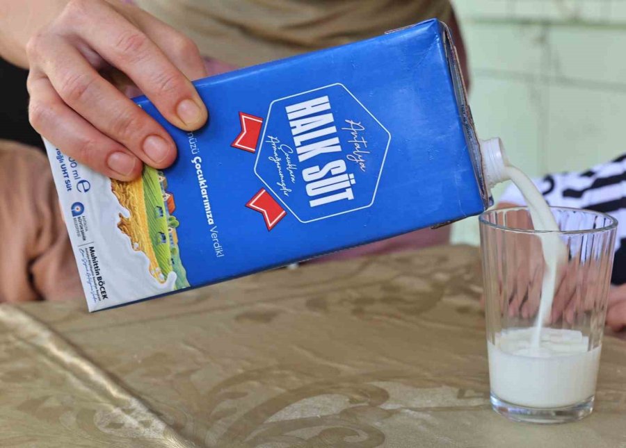 Halk Süt 2025 Yılında 10 Bin Çocuğa Ulaştırıldı