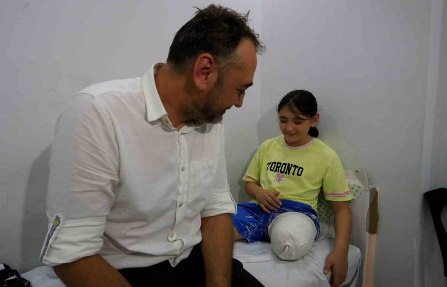 Özge Protez Bacağına Kavuşuyor Okula Gitmek İçin Gün Sayıyor