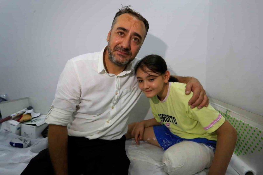 Özge Protez Bacağına Kavuşuyor Okula Gitmek İçin Gün Sayıyor