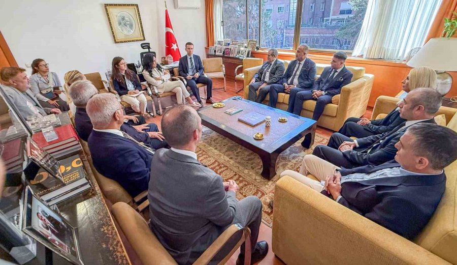 Atso Heyeti Madrid’de Uluslararası İş Birliği Köprüleri Kurdu