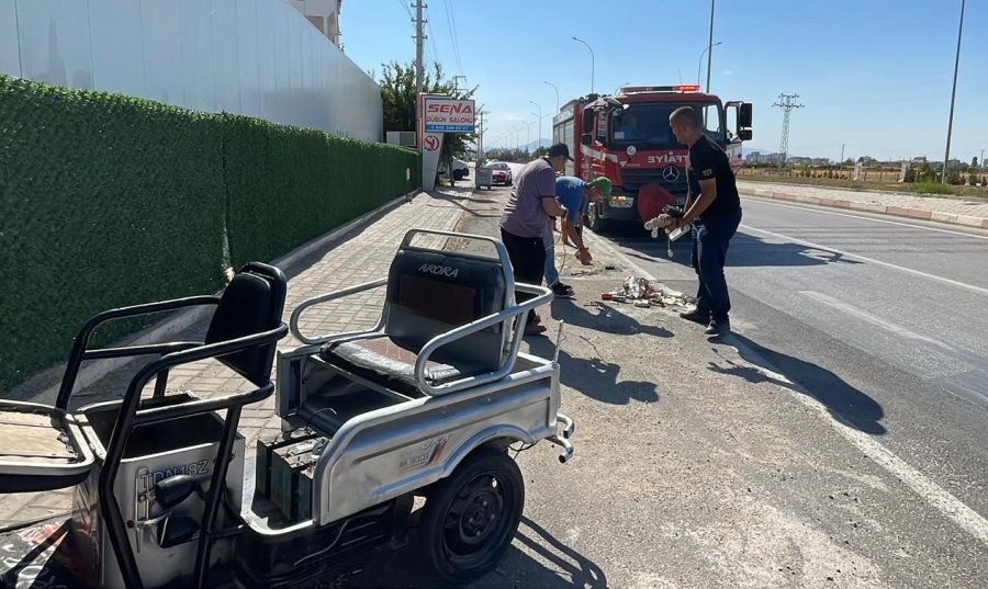 Akülerin Üzerinde Unutulan Cep Telefonu Patladı