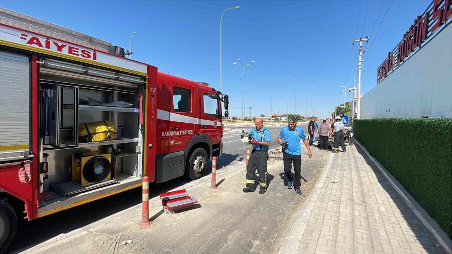 Akülerin Üzerinde Unutulan Cep Telefonu Patladı