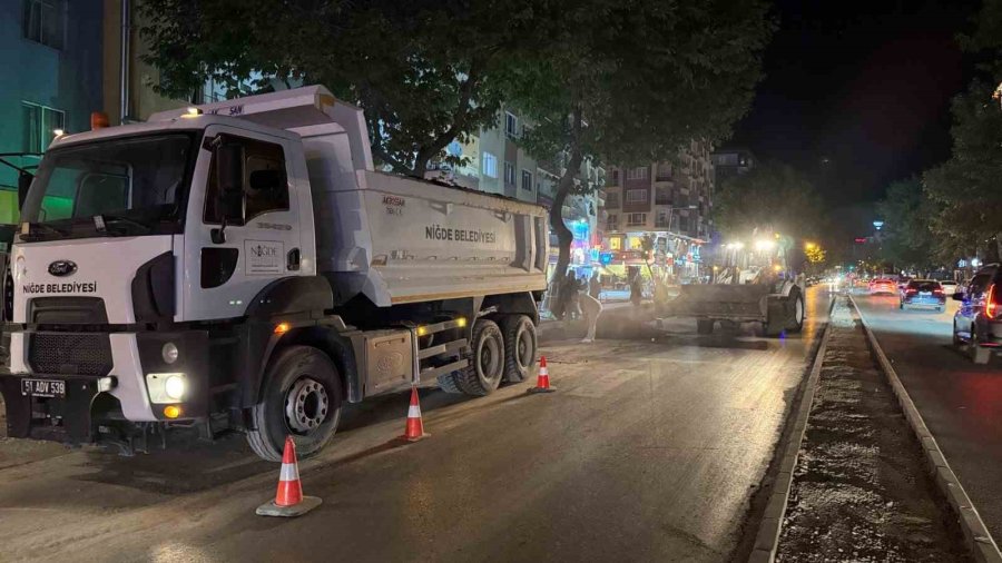 Niğde’de Stratejik Altyapı Ve Ulaşım Çalışmaları Devam Ediyor