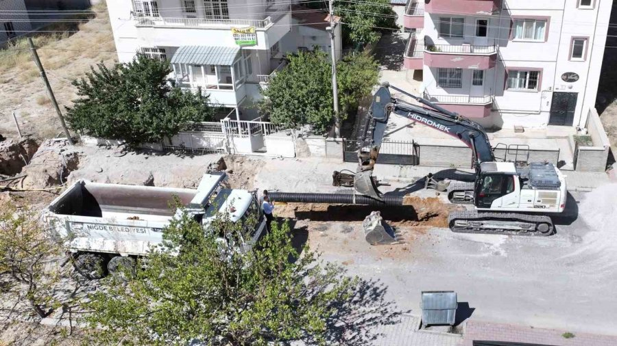 Niğde’de Stratejik Altyapı Ve Ulaşım Çalışmaları Devam Ediyor