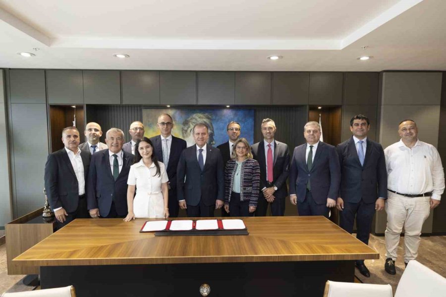 Mersin Atıksu Ve Ekolojik Denge Projesi İçin İmzalar Atıldı