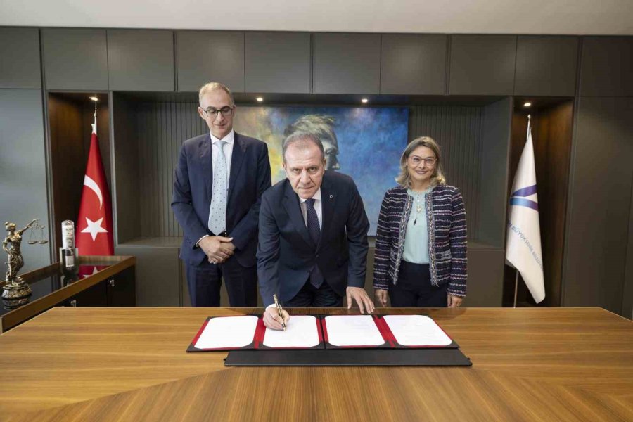 Mersin Atıksu Ve Ekolojik Denge Projesi İçin İmzalar Atıldı