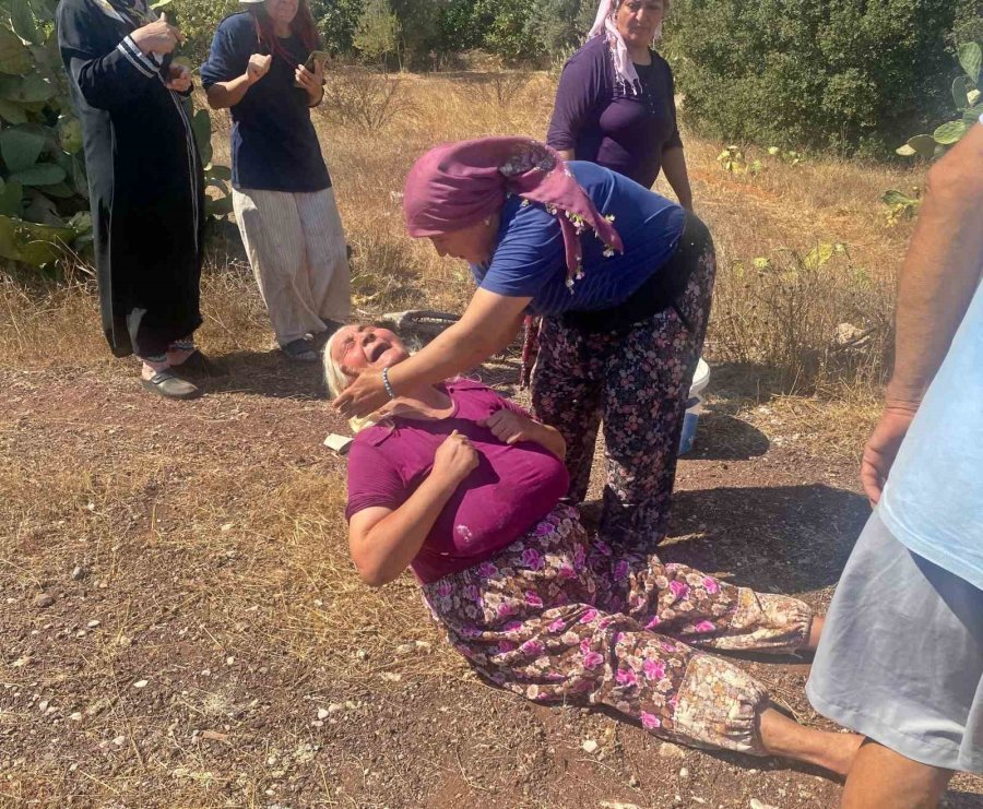 Antalya’da Yaşlı Kadını Sinir Krizine Sokan Yangın