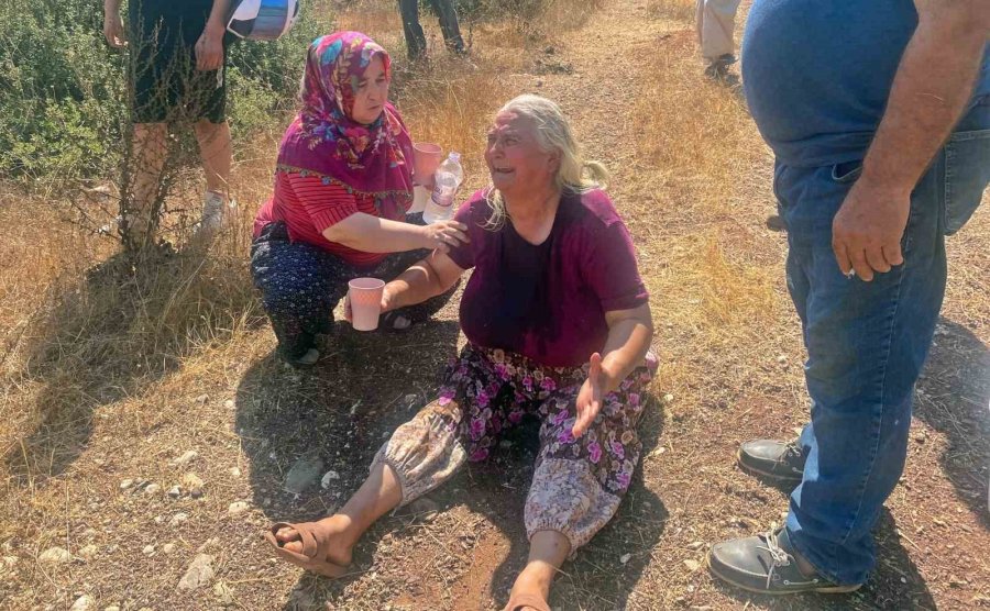 Antalya’da Yaşlı Kadını Sinir Krizine Sokan Yangın