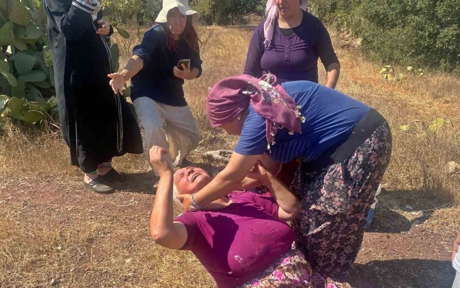 Antalya’da Yaşlı Kadını Sinir Krizine Sokan Yangın