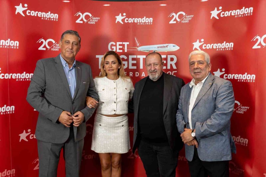 Corendon Airlines, 2026 Yaz Sezonunda Yüzde 20 Büyüme Hedefliyor
