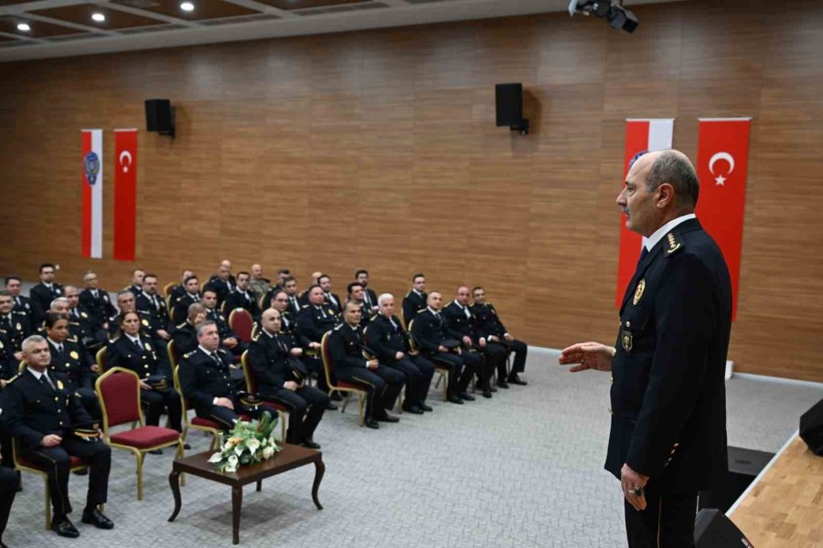 Antalya İl Emniyet Müdürü Zaimoğlu Görevine Başladı
