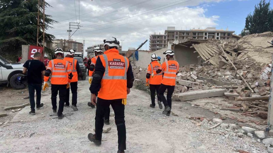 Konya’da Deprem Tatbikatı