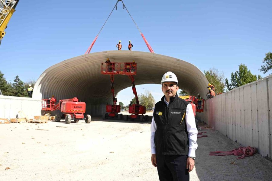 Başkan Altay: "türkiye’de İlk Kez Denenen Teknikle Köprülü Kavşak Trafiği Rahatlatacak"