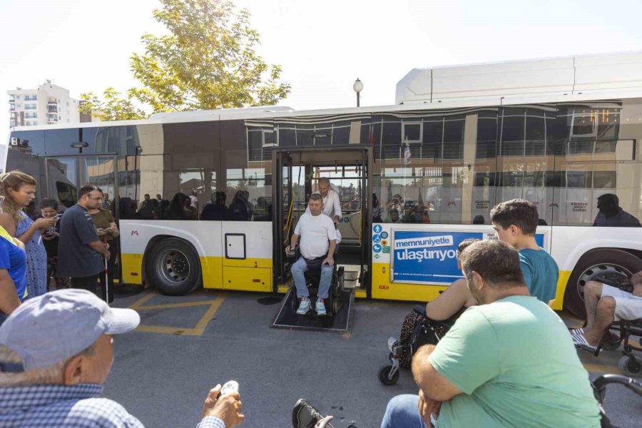 Mersin’de Avrupa Hareketlilik Haftası’nda Özel Bireylere Güvenli Ulaşım Eğitimi