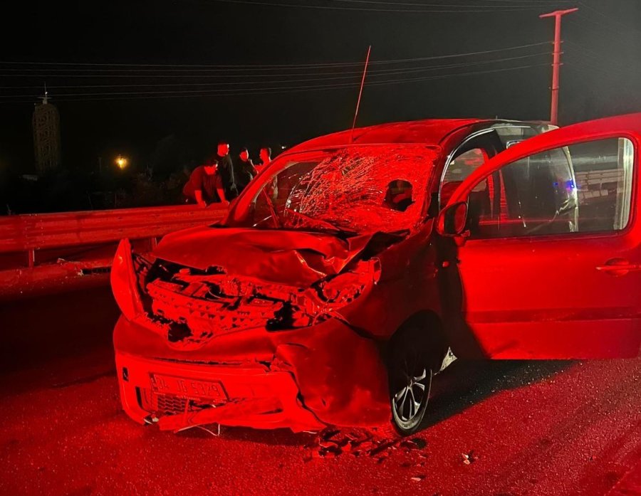 Hafif Ticari Aracın Çarptığı Şahıs Hayatını Kaybetti