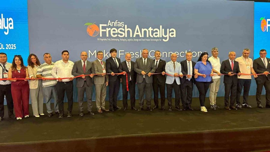 Anfaş Fresh Antalya Fuarı Kapılarını Açtı