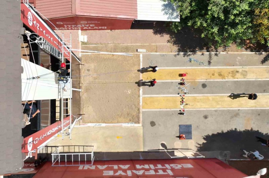 İtfaiye Eri Adaylarının Zorlu Parkuru