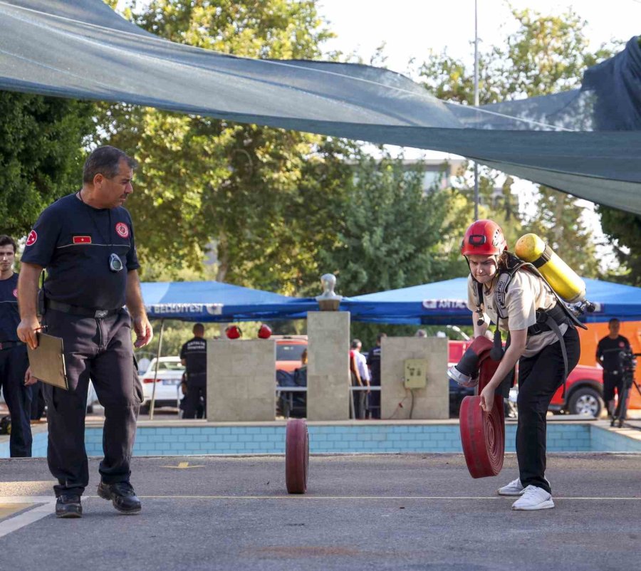 İtfaiye Eri Adaylarının Zorlu Parkuru