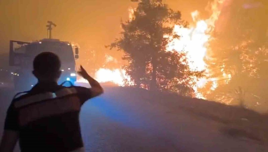 Alanya’da Orman Yangını