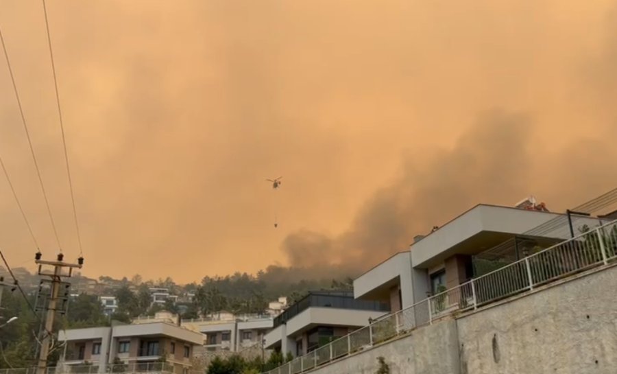 Alanya’daki Orman Yangını Yeniden Alevlendi