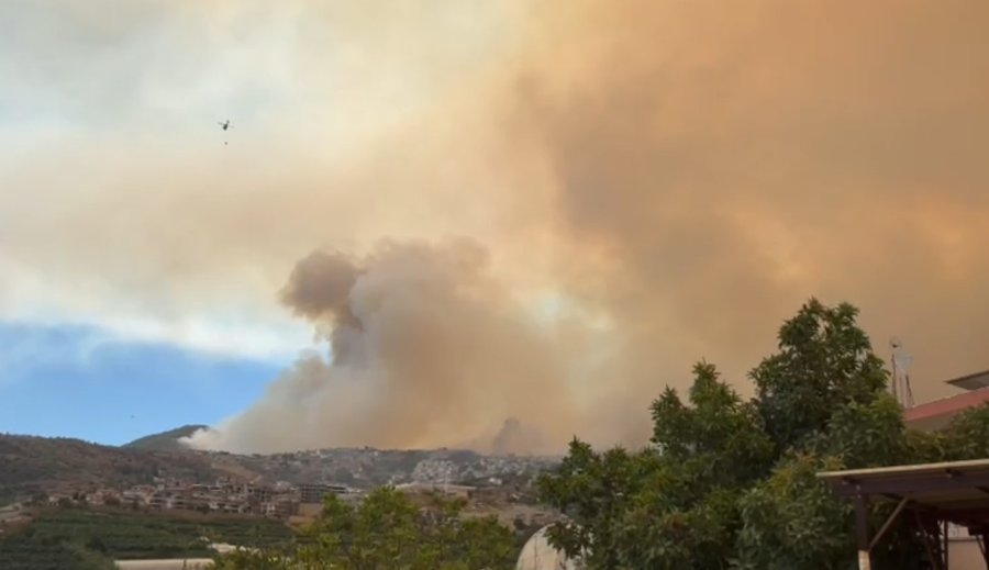 Alanya’daki Orman Yangını Yeniden Alevlendi