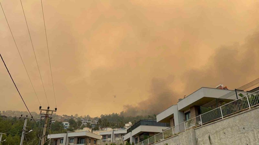 Alanya’daki Orman Yangını Yeniden Alevlendi