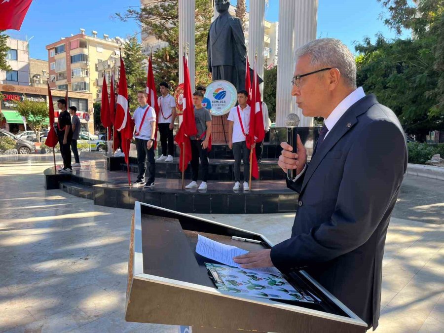 Kumluca’da Gaziler Günü Kutlandı