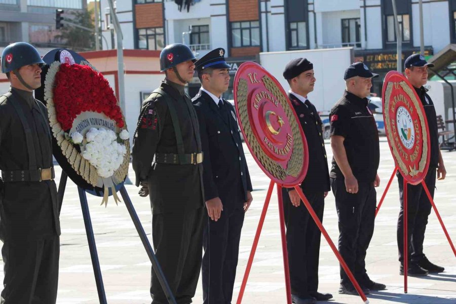 Karapınar’da Gaziler Günü Törenle Kutlandı