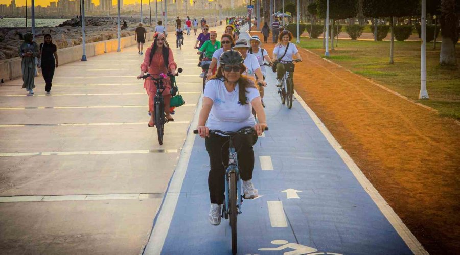 Mersin’de Pedallar Sürdürülebilir Ulaşım İçin Çevrildi