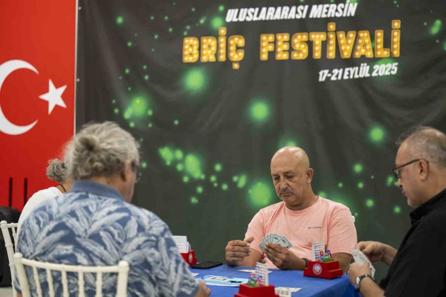 Uluslararası Mersin Briç Festivali Başladı
