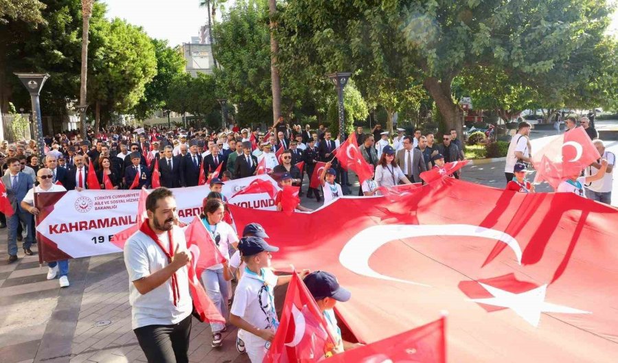 Mersin’de 19 Eylül Gaziler Günü Coşkuyla Kutlandı