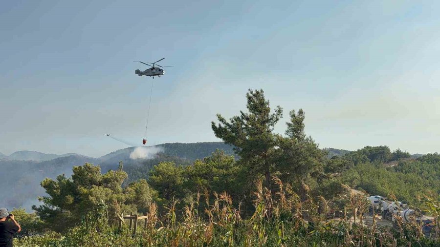 Alanya’da 3 Mahalledeki Orman Yangını Kontrol Altında: 400 Hektar Alan Zarar Gördü
