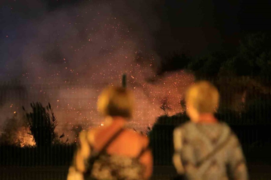 Antalya’da Otellere Yakın Ormanlık Alanda Çıkan Yangın Kontrol Altına Alındı