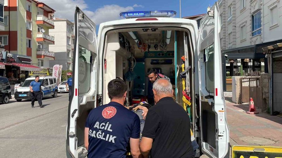 Karaman’da Bir Kişi Yeni Aldığı Üç Tekerlekli Bisikletle Kaza Yaparak Yaralandı