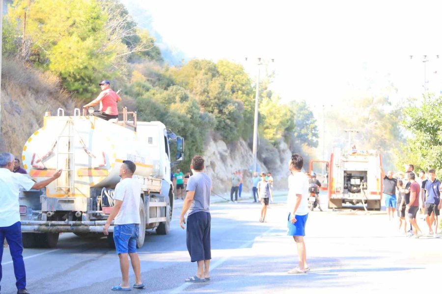 Aksu’daki Yangın Kontrol Altına Alındı