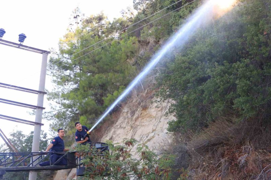 Aksu’daki Yangın Kontrol Altına Alındı