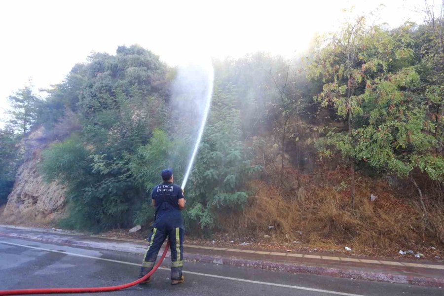 Aksu’daki Yangın Kontrol Altına Alındı