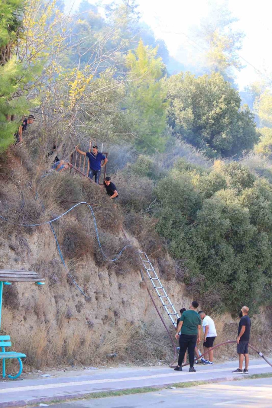 Aksu’daki Yangın Kontrol Altına Alındı