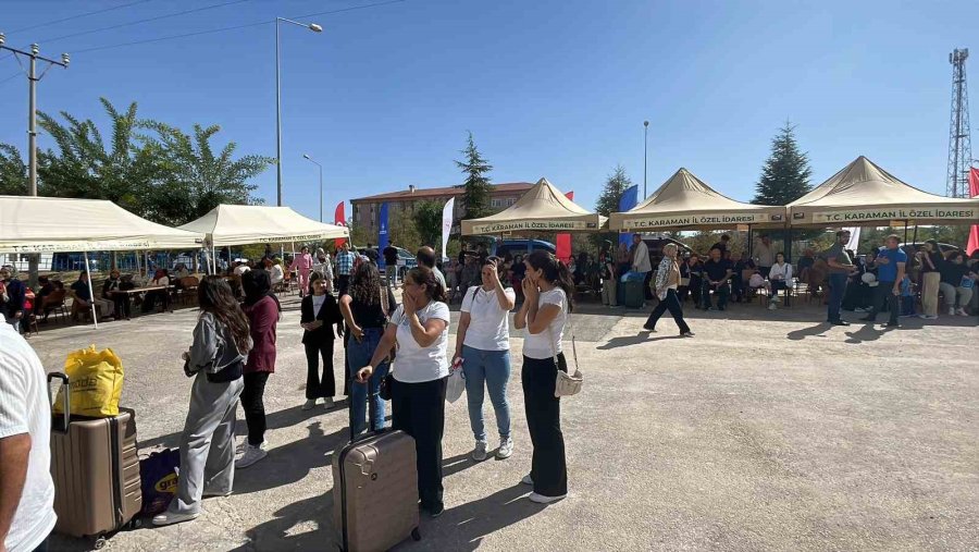 Karaman’da Üniversiteli Öğrencilerin Yurtlara Yerleşmeleri Devam Ediyor