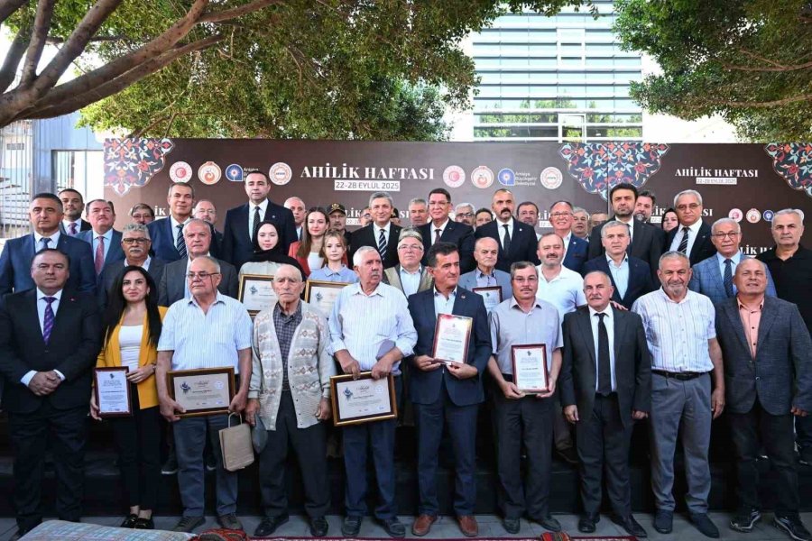 Antalya’da Ahilik Haftası Kutlandı