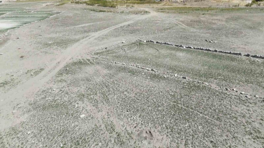 Güzelyurt Göletinde Su Seviyesi Dörtte Üç Azaldı