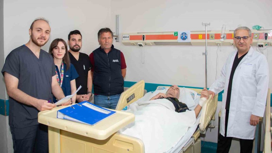 Şah Damarları Tıkalıydı, Selçuk Üniversitesi Tıp Fakültesinde Sağlığına Kavuştu
