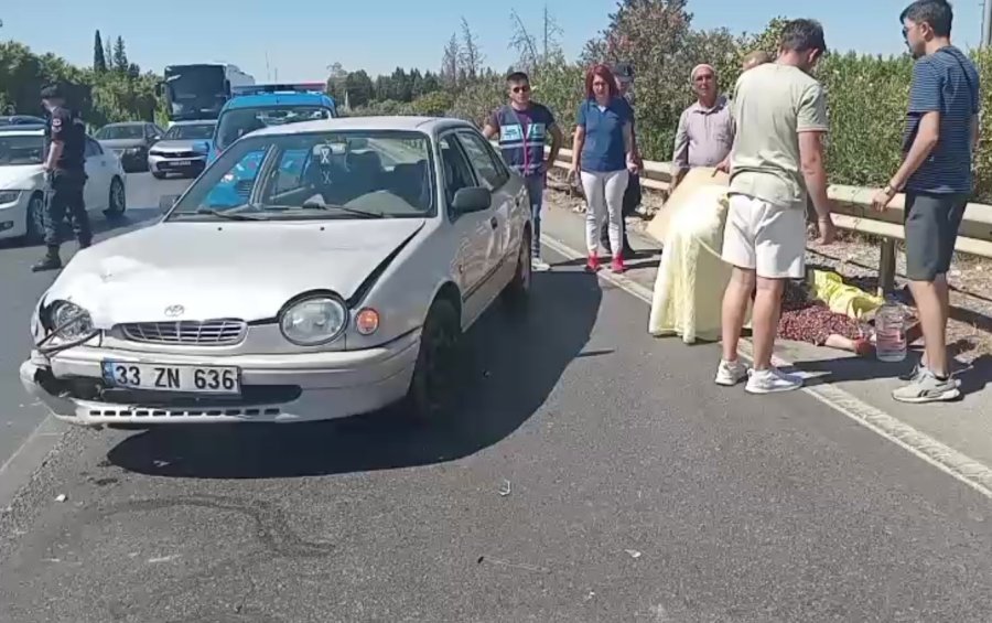 Manavgat’ta Motosiklet İle Otomobil Çarpıştı: 2 Yaralı