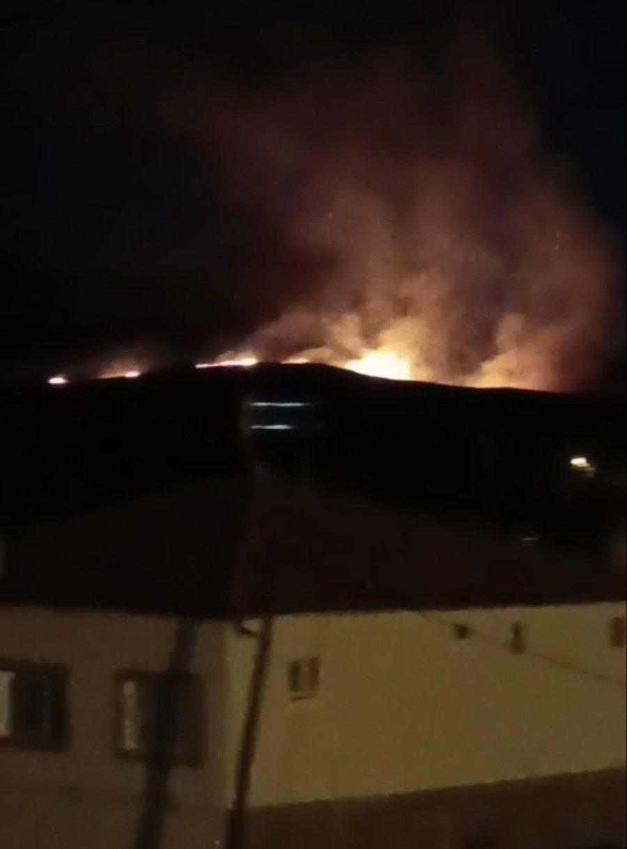 Niğde’de Çobanların Yaktığı Ateş Yangına Dönüştü