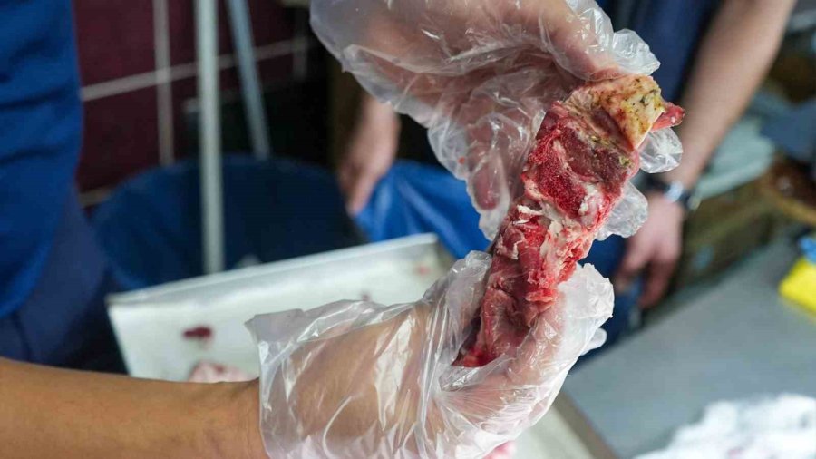 Tarsus’ta Zabıta Denetiminde Sağlıksız Ürünler İmha Edildi