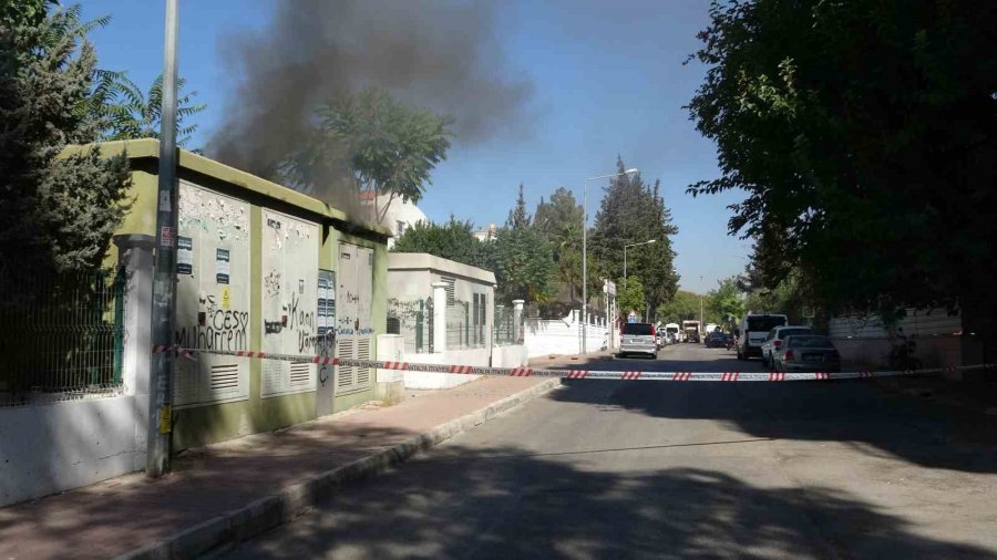 Antalya’da Trafoda Yangın